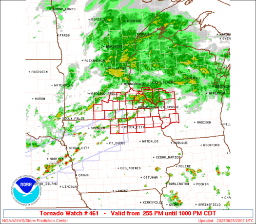 WW0461 Initial Radar image